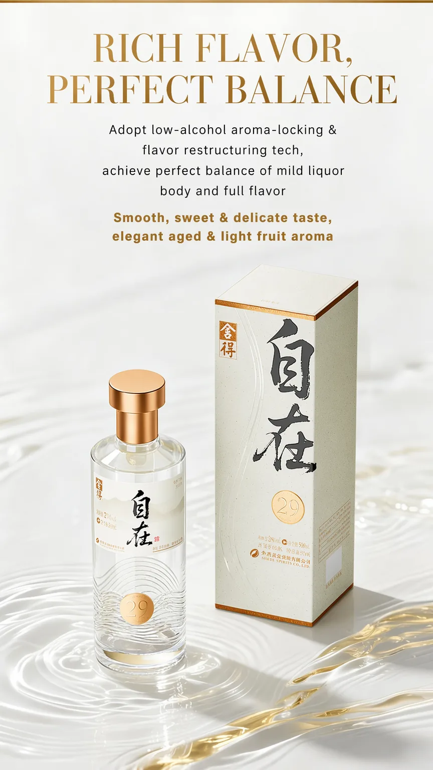 舍得 · 自在 · 29% ABV · 500ml - 详情图 4