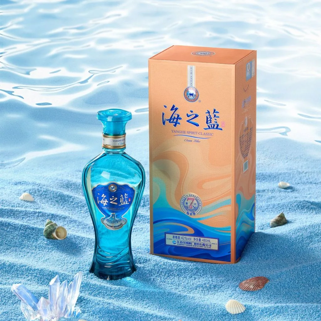 洋河 · 蓝色经典海之蓝 · 52%/42%vol · 480ml