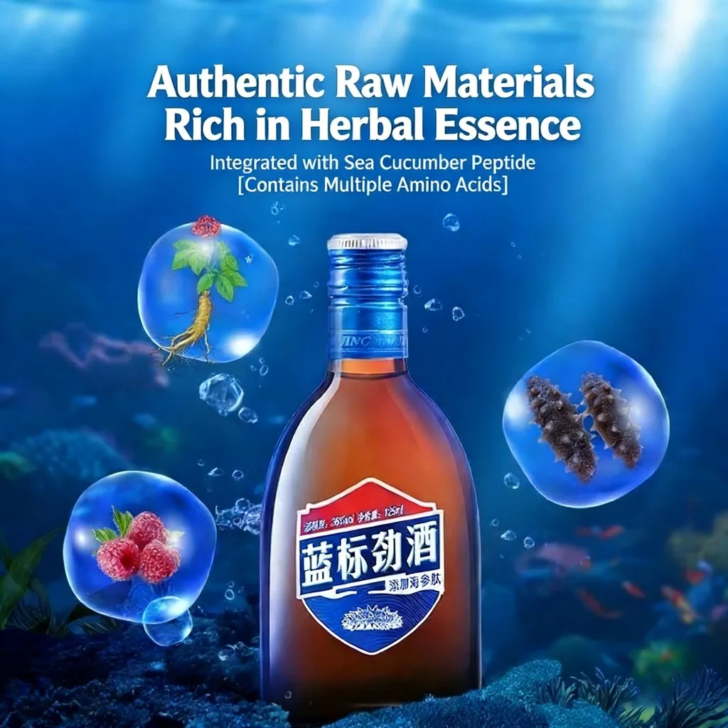 劲牌 · 蓝标劲酒 · 36%vol · 125ml*6瓶 (赠50ml*6瓶+酒壶) - 4