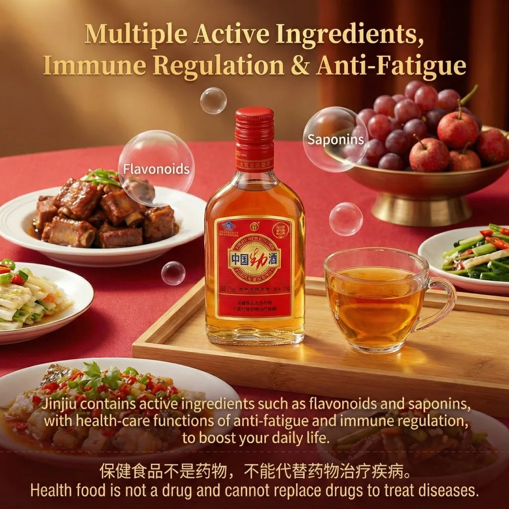 劲酒 (Jingjiu) · 红标 & 蓝标 (Red & Blue Label) · 35% & 36% · 125ml x 6瓶 - 5