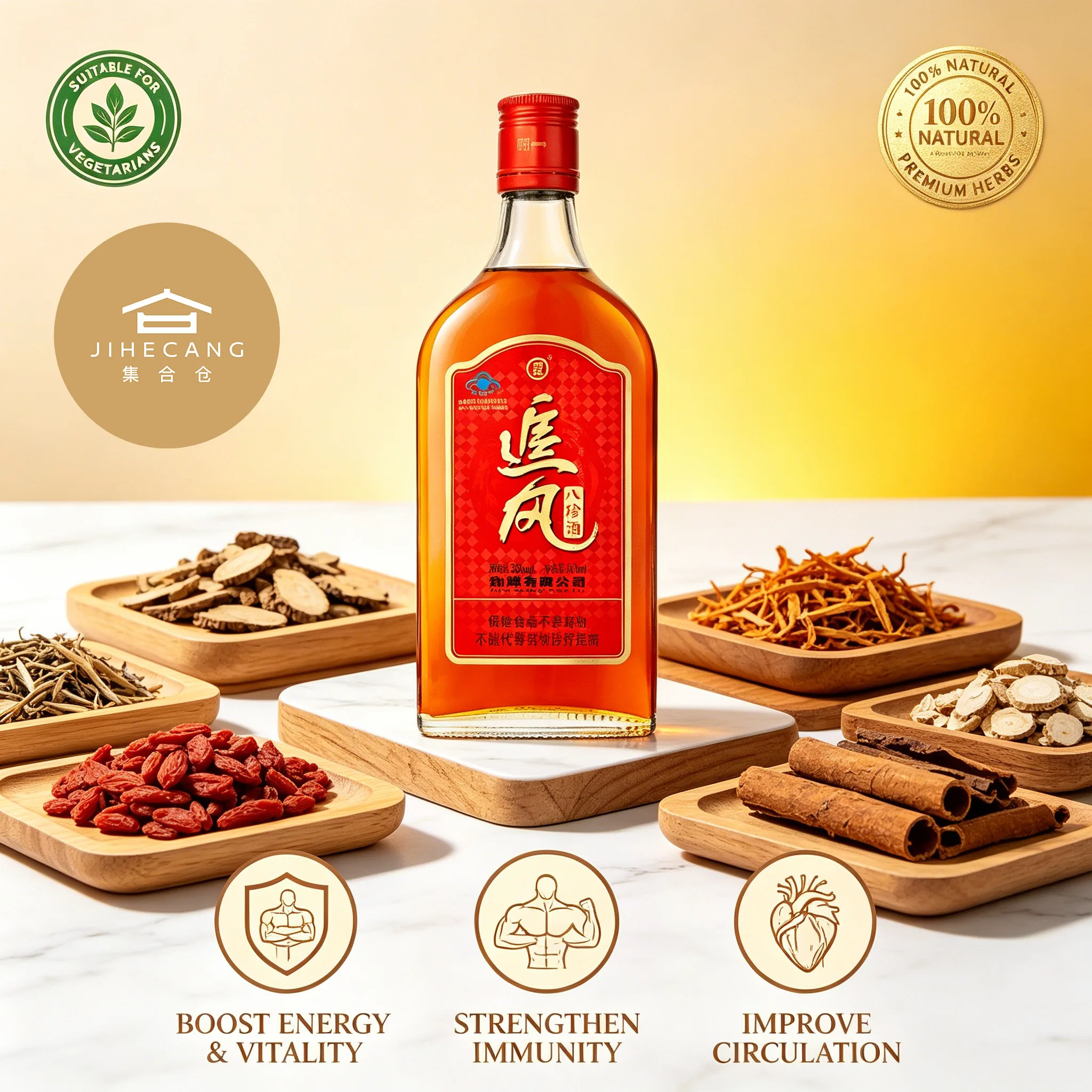 劲牌 · 追风八珍 · 38%vol · 500ml - 详情图 11
