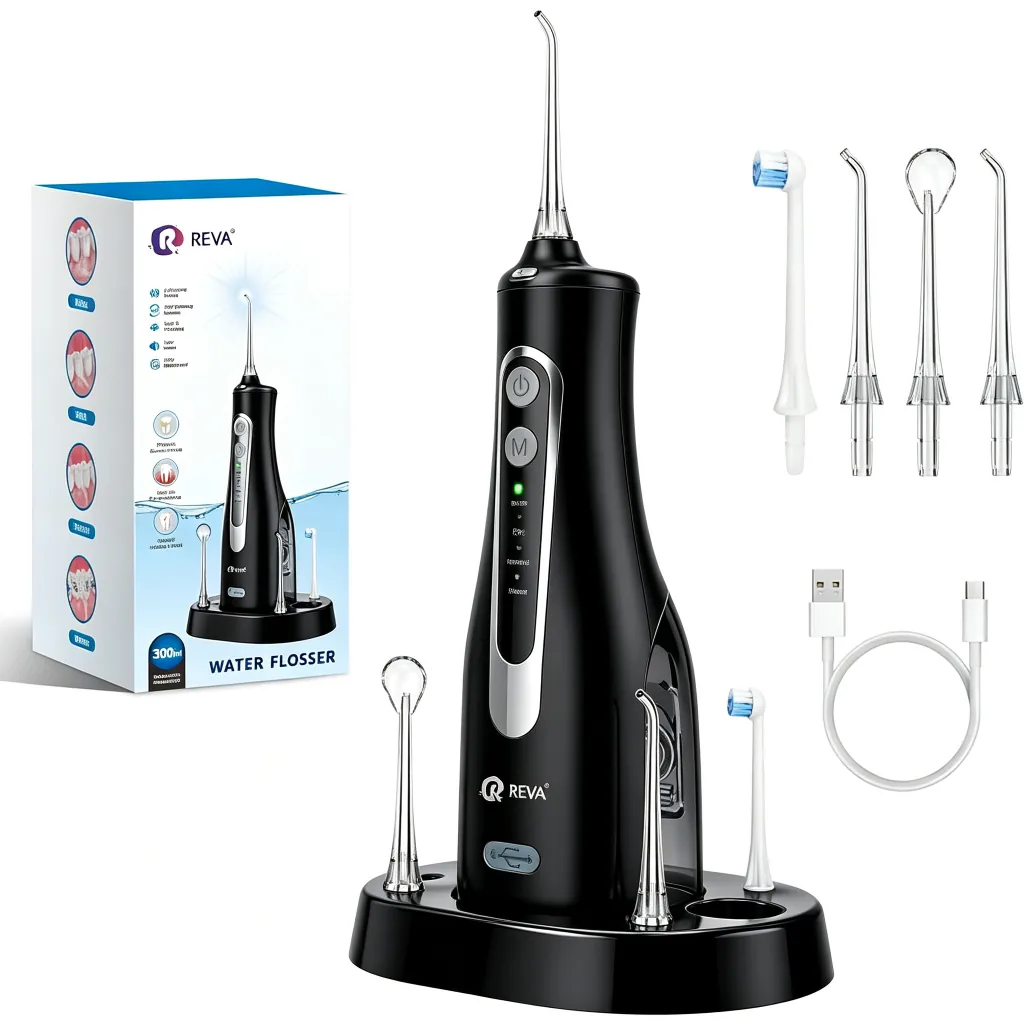 REVA – M149 Pro Cordless Water Flosser – 300ml – 4 Modes