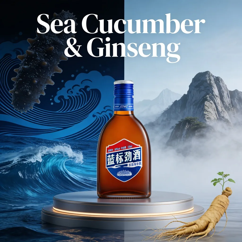 中国劲酒 · 蓝标 · 36% vol · 125ml - 7