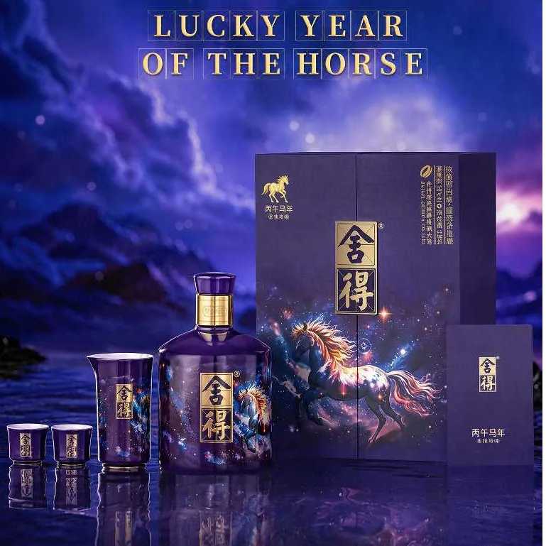 舍得 · 丙午马年生肖纪念 · 54%vol · 518ml 礼盒装 - 4